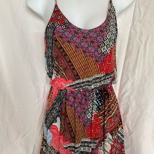 Lush colorful Maxi Dresd